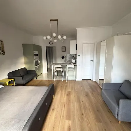 Nowoczesna Kawalerka W Zabytkowej Kamienicy W Centrum Miasta *