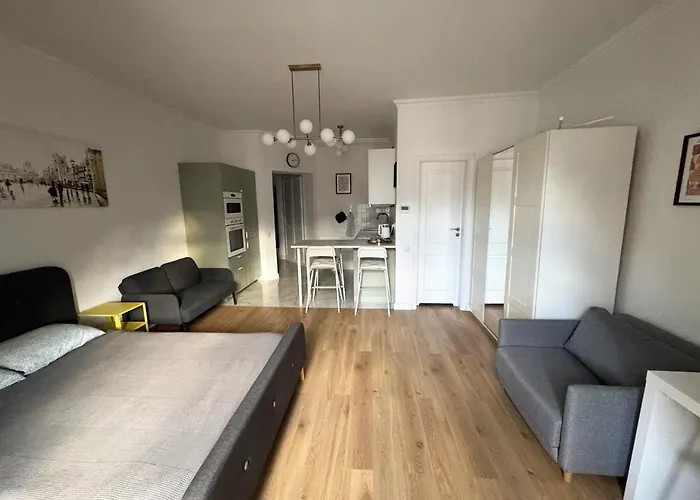 Nowoczesna Kawalerka W Zabytkowej Kamienicy W Centrum Miasta *